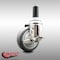 Service Caster 4 Inch 316SS Thermoplastic Rubber Swivel 1 Inch Expanding Stem Caster Brake SCC-SS316EX20S414-TPRB-TLB-1 - alternate 3